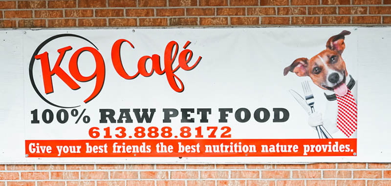 K9 Cafe Raw Pet Food Napanee Ontario